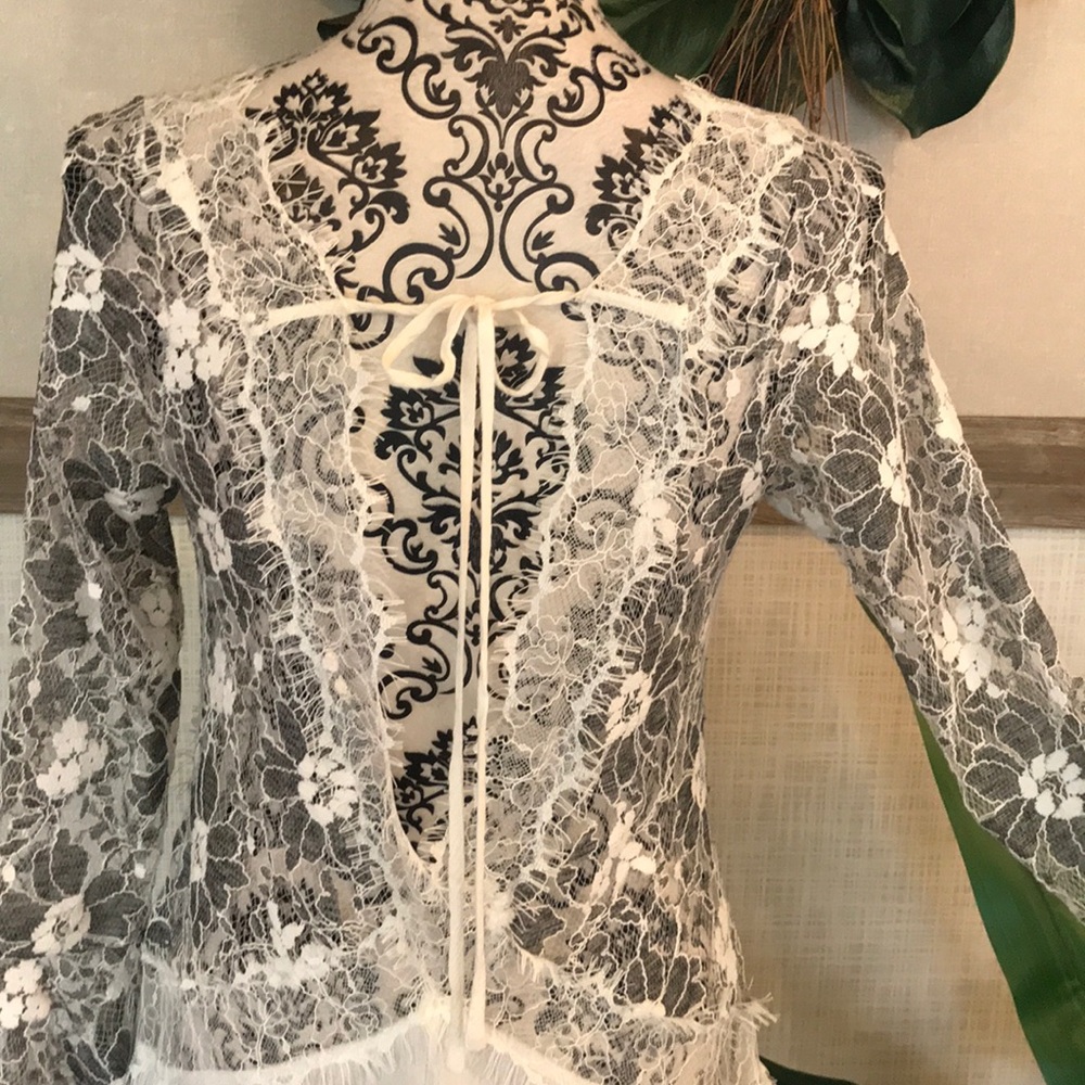 Stunning Lace Bell Sleeve Dress/Tunic - Picture 5 of 5